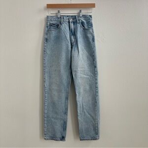 J. Galt Brandy Melville Straight Leg Jeans Light Wash